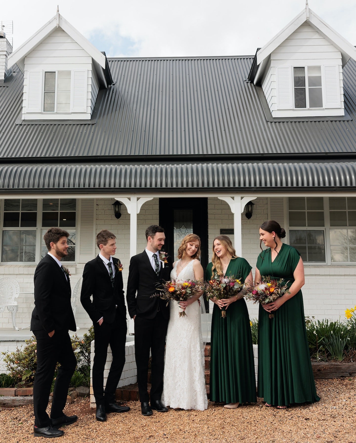 Classic Emerald Infinity Gown