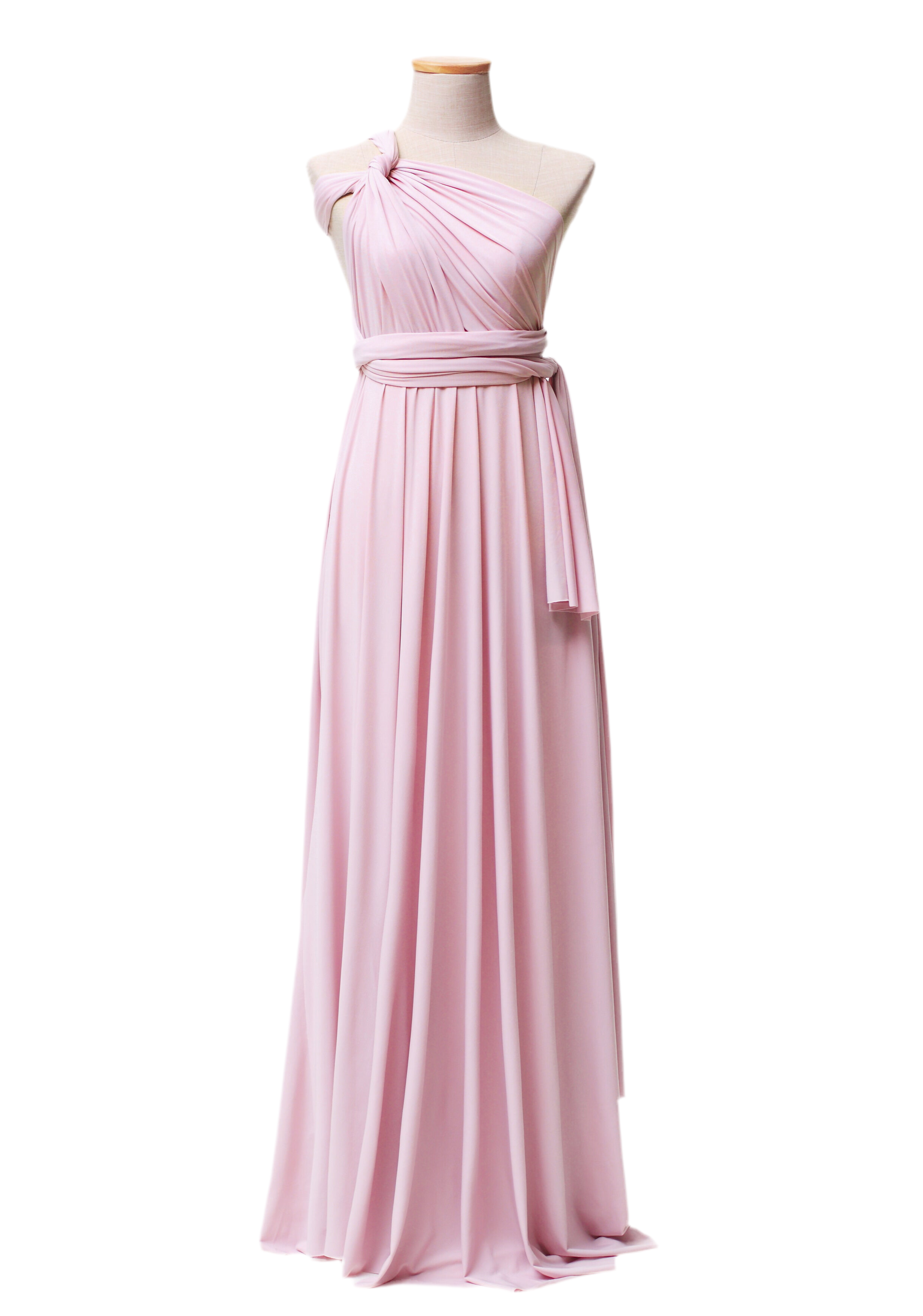 Classic Blush Pink Infinity Gown