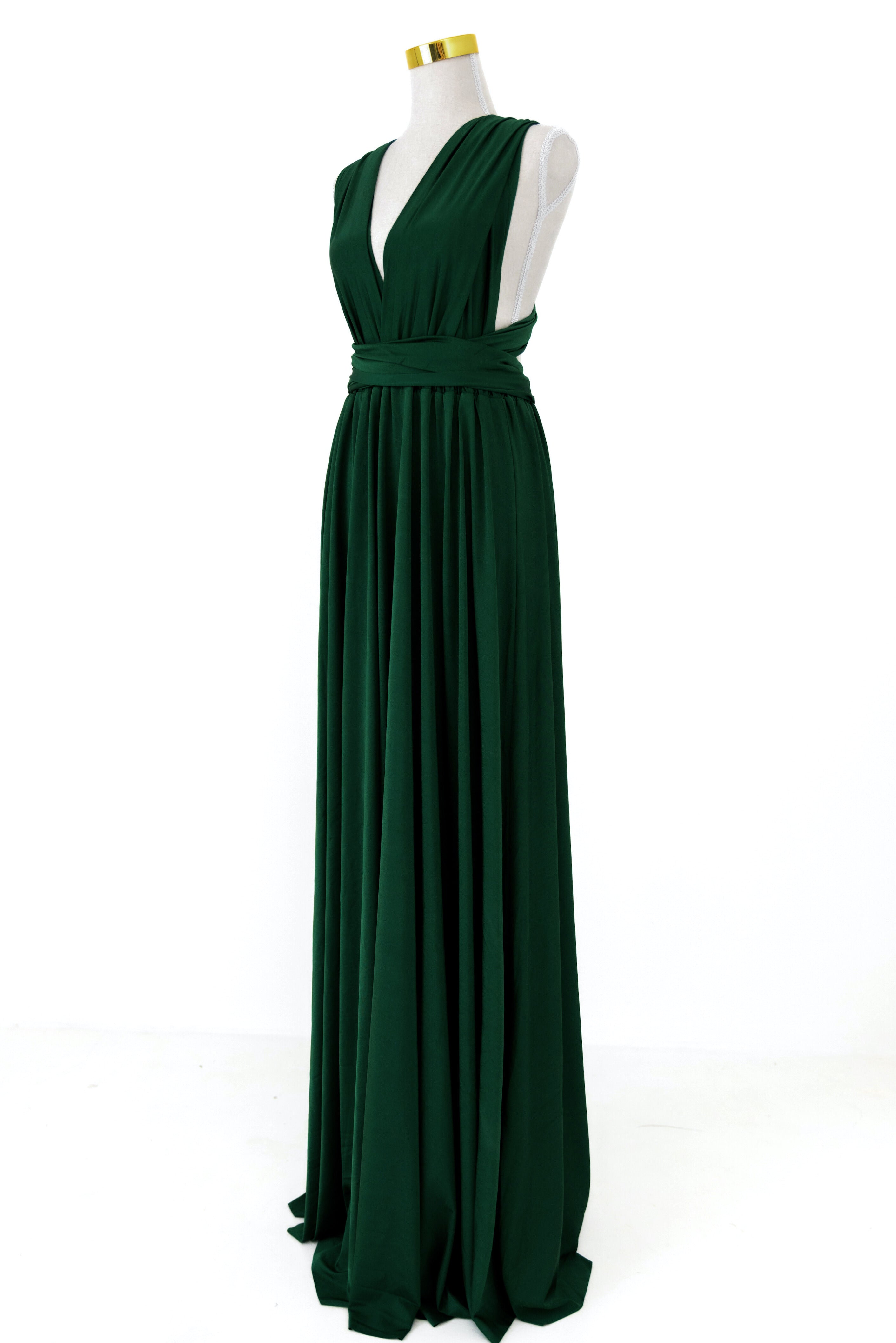 Emerald Classic Infinity Gown