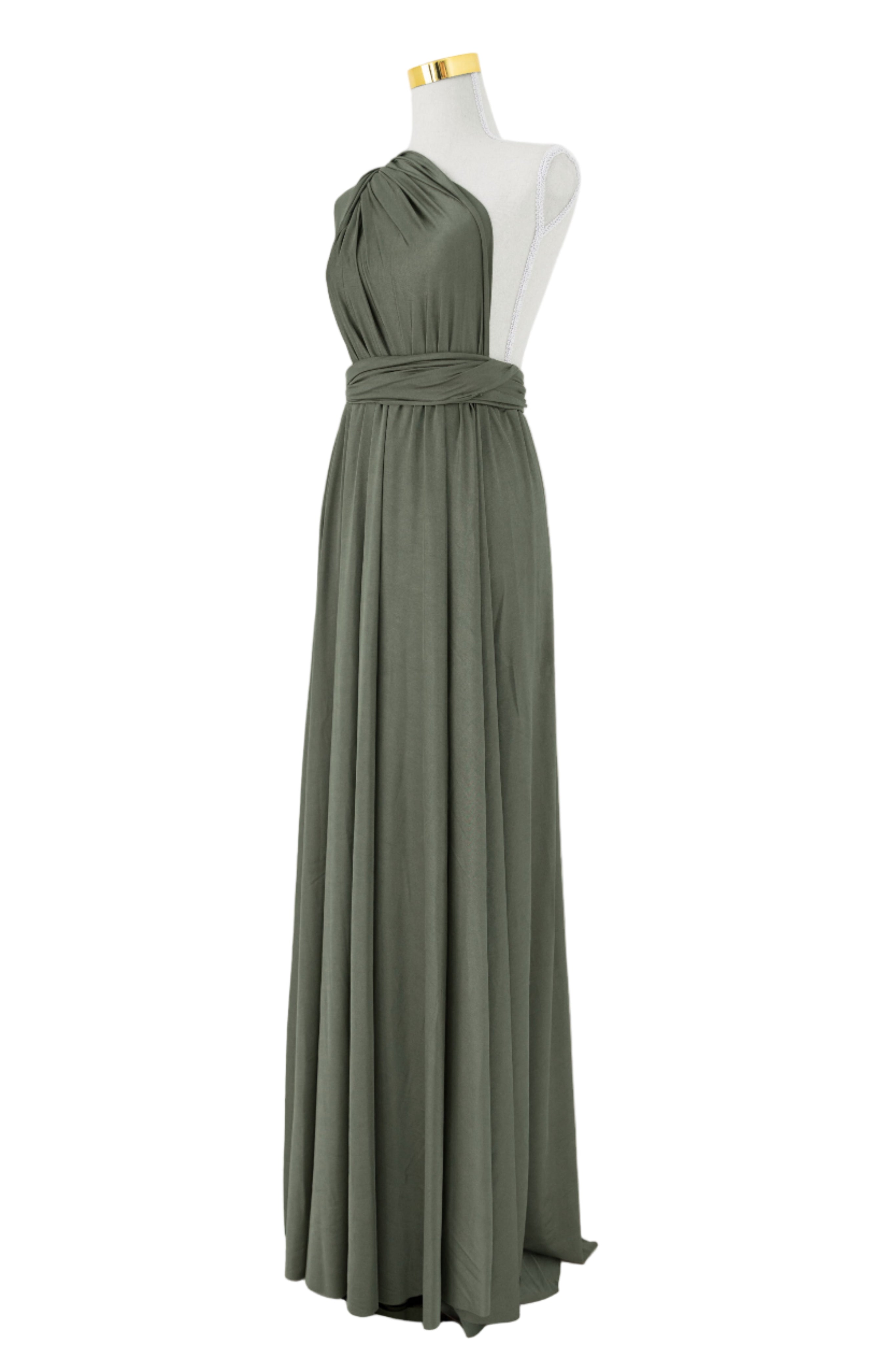 Fern Luxe Satin Infinity Gown FINAL SALE