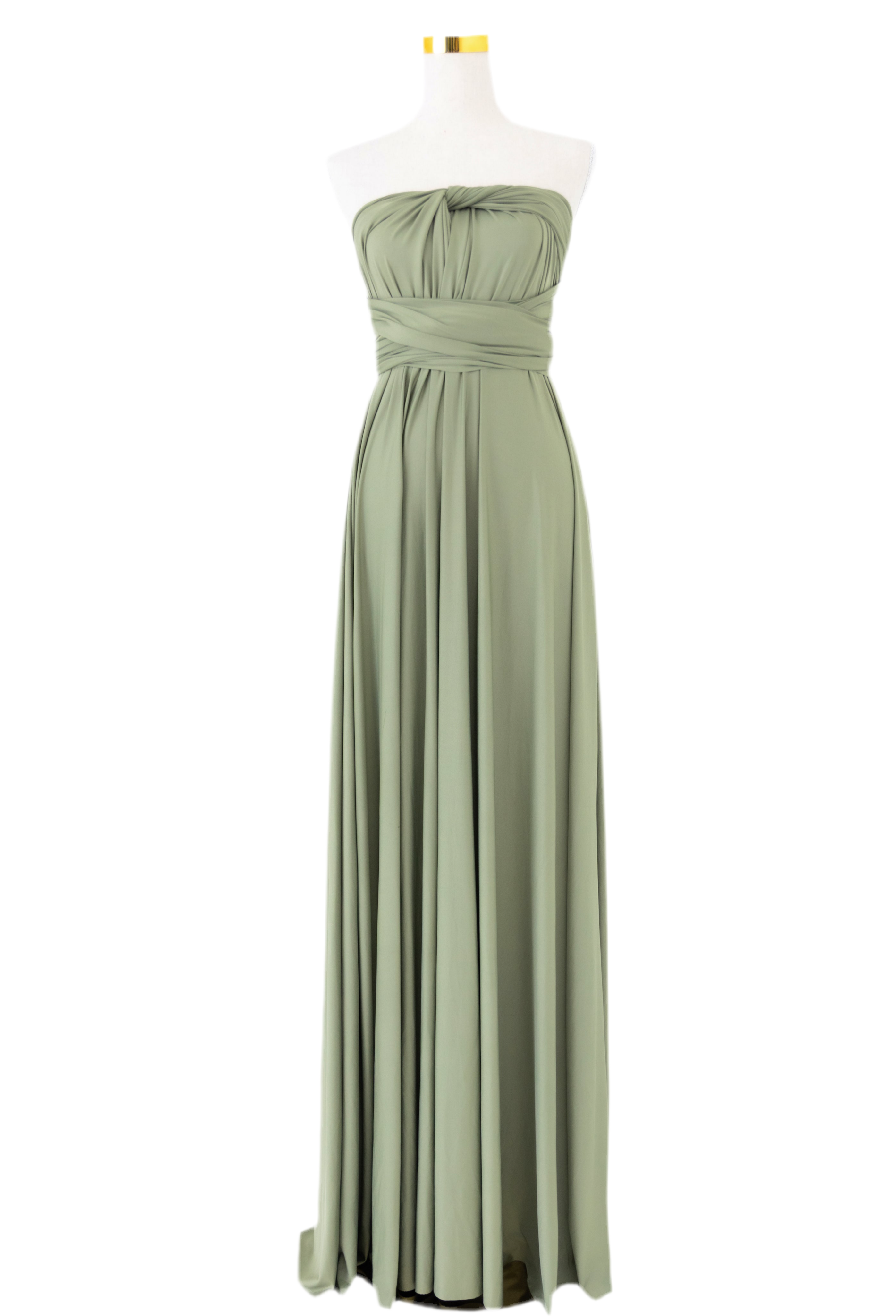 Classic Sage Infinity Gown