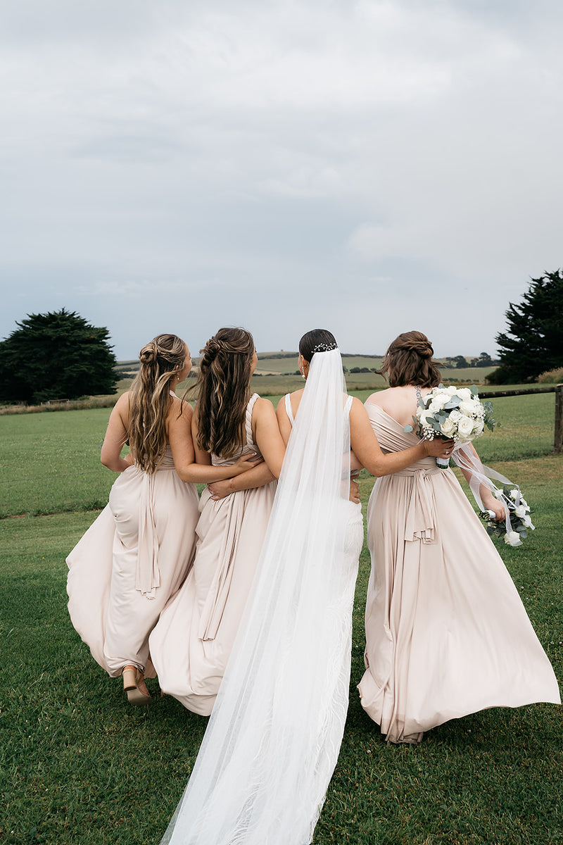 Champagne Infinity Gown