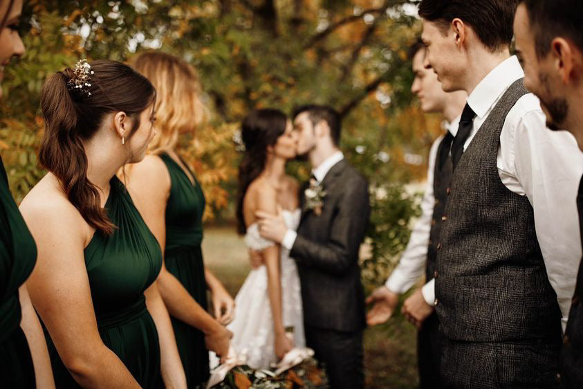 Classic Emerald Infinity Gown