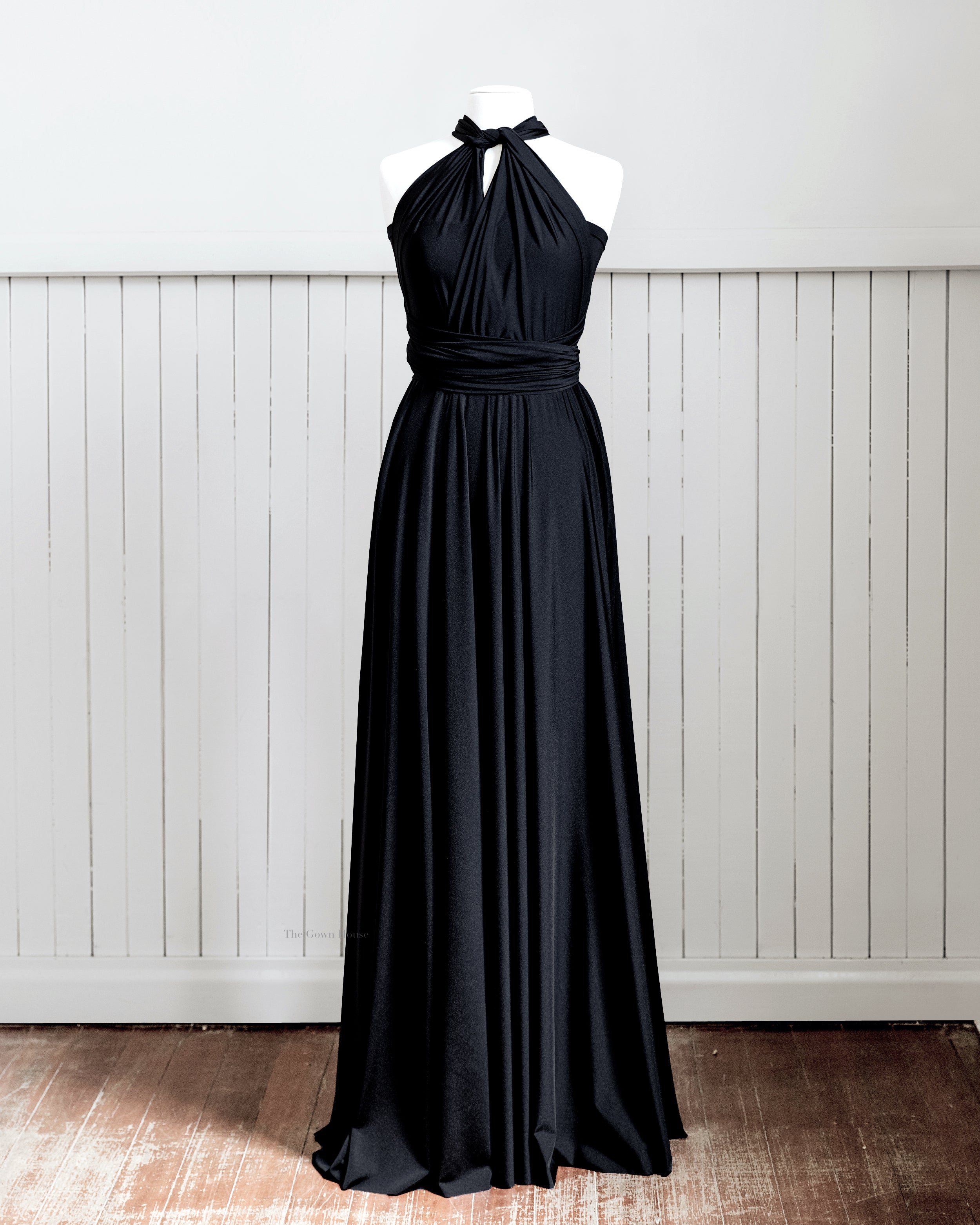 Black Infinity Gown - The Gown House 