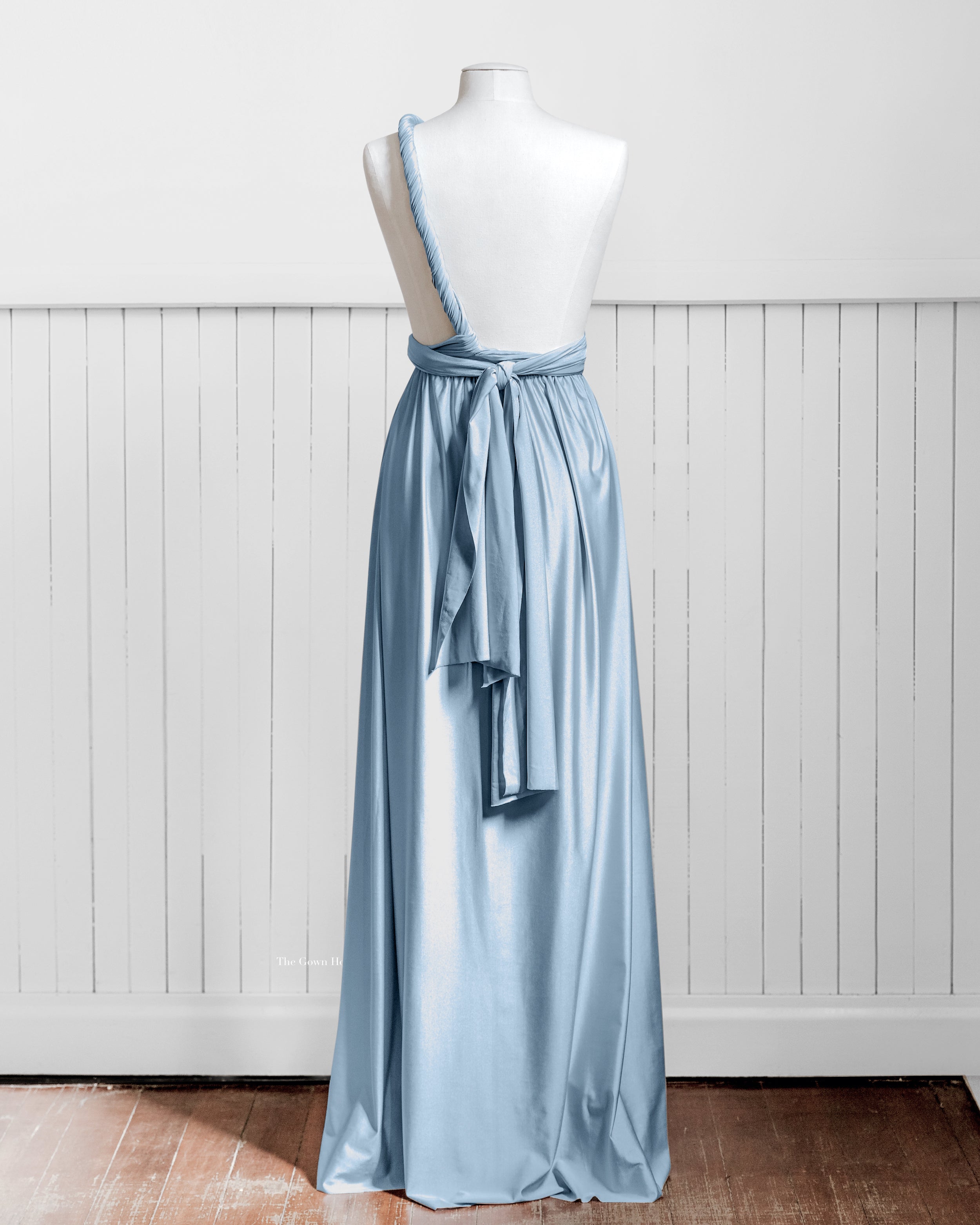 Pastel Blue Infinity Gown SALE - The Gown House 