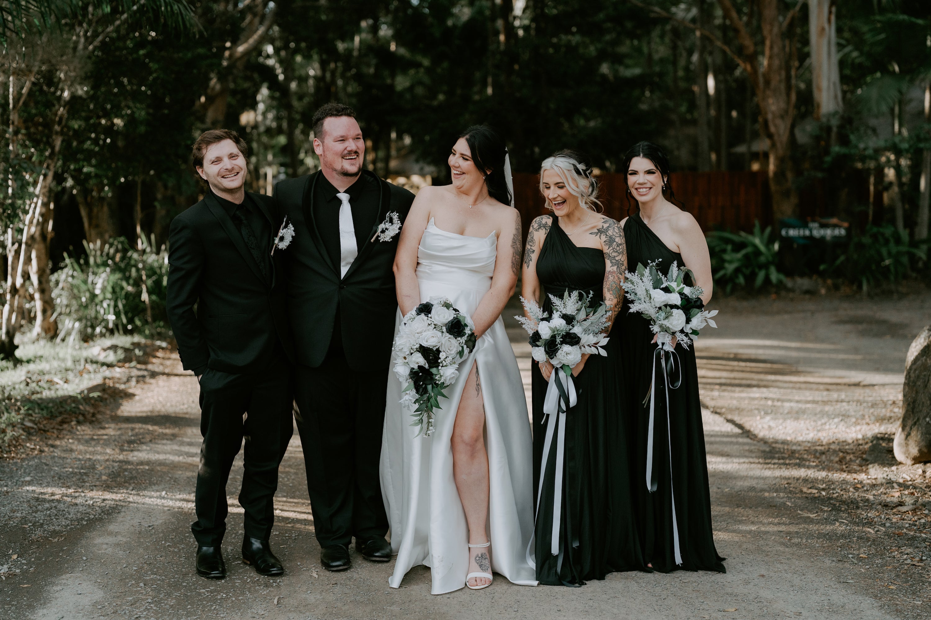Black Infinity Gown - The Gown House 