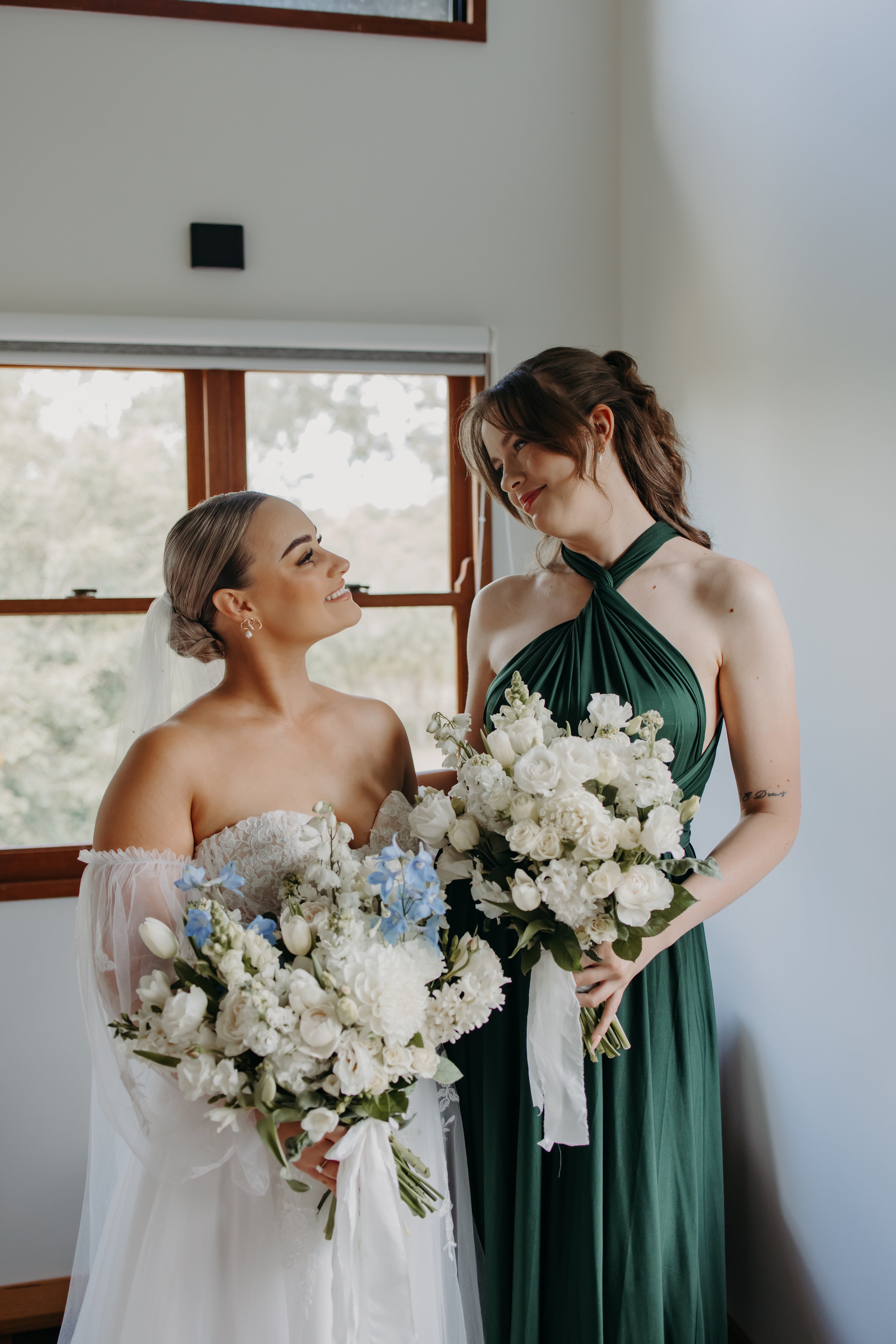 Classic Emerald Infinity Gown