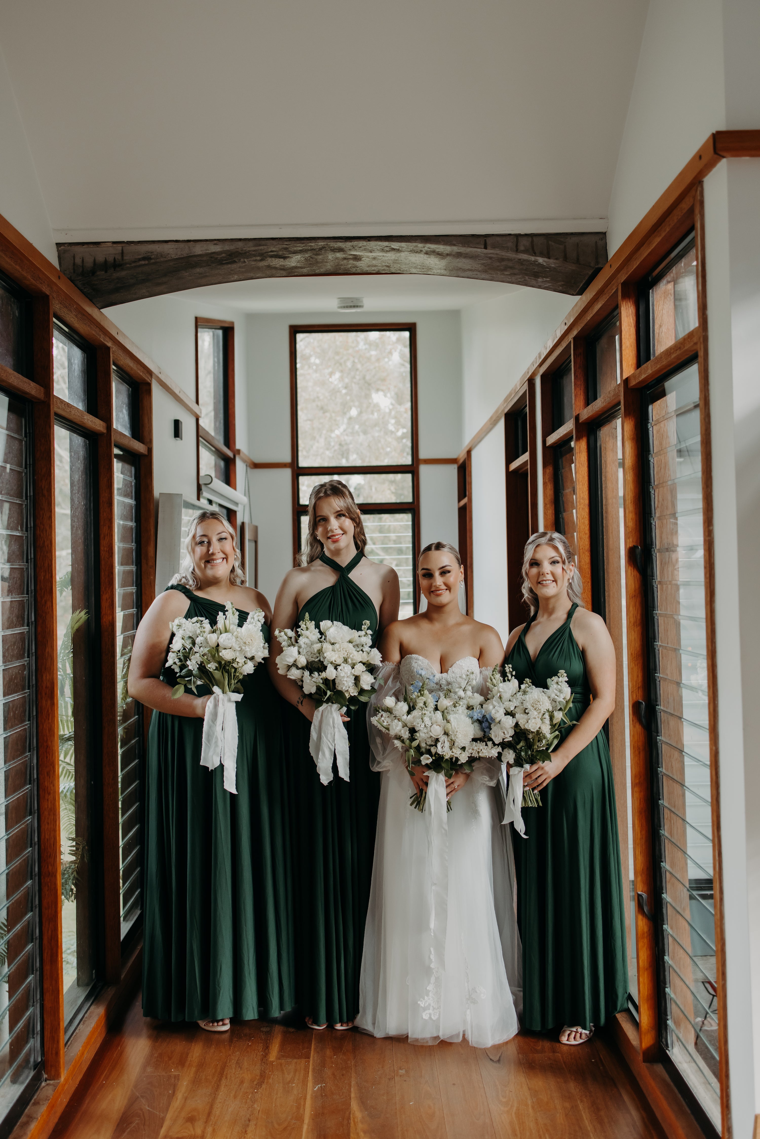 Classic Emerald Infinity Gown