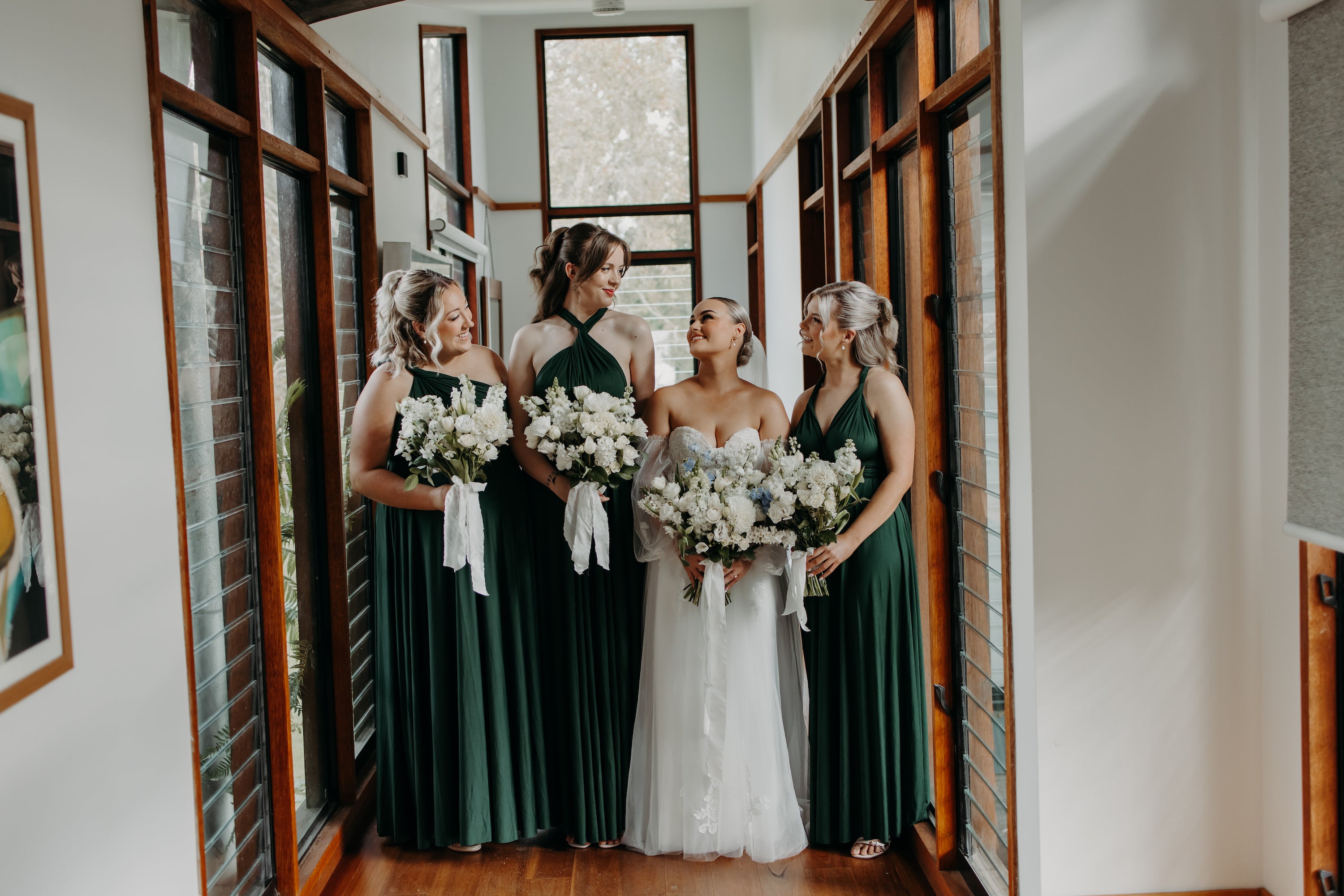 Classic Emerald Infinity Gown