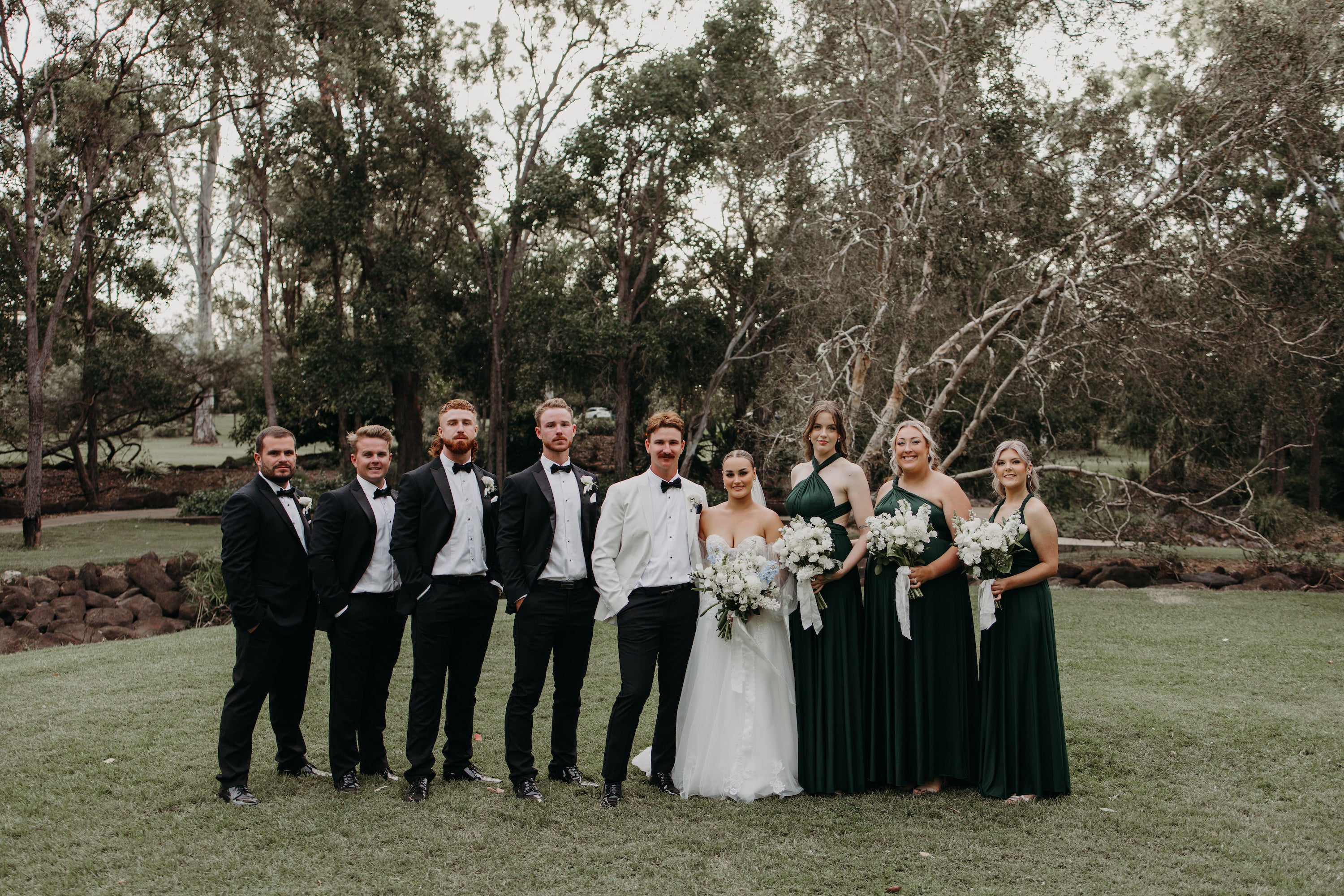 Classic Emerald Infinity Gown