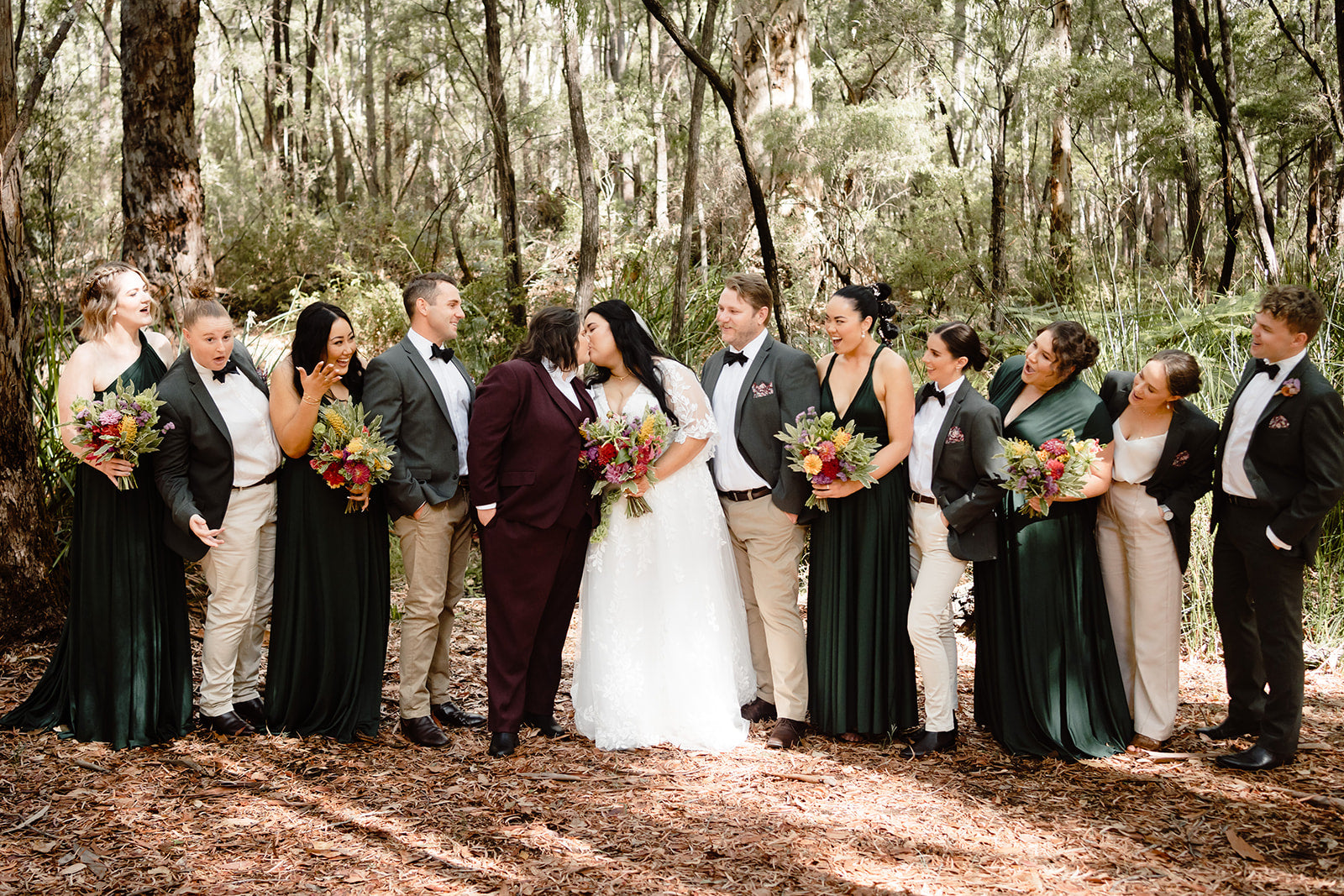 Classic Emerald Infinity Gown