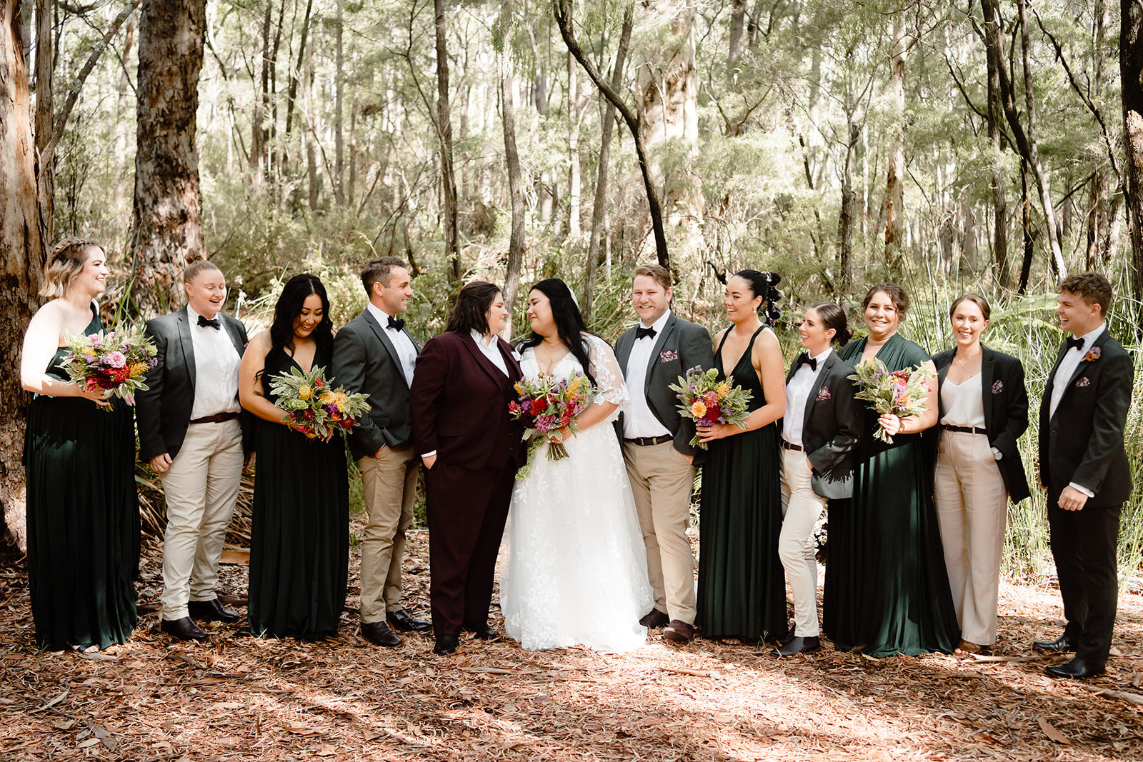 Classic Emerald Infinity Gown