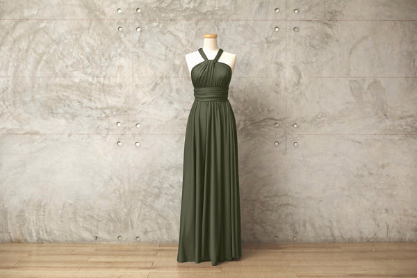 Olive Infinity Gown