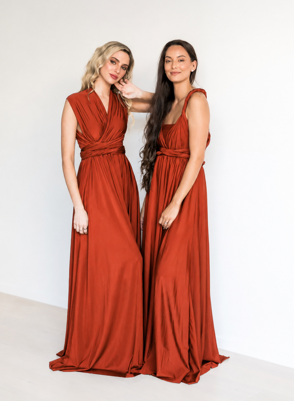 Terracotta Infinity Gown