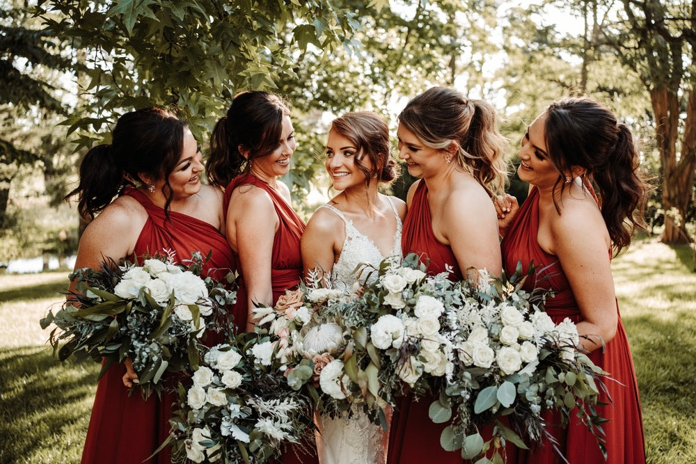 Rust Classic Infinity Gown