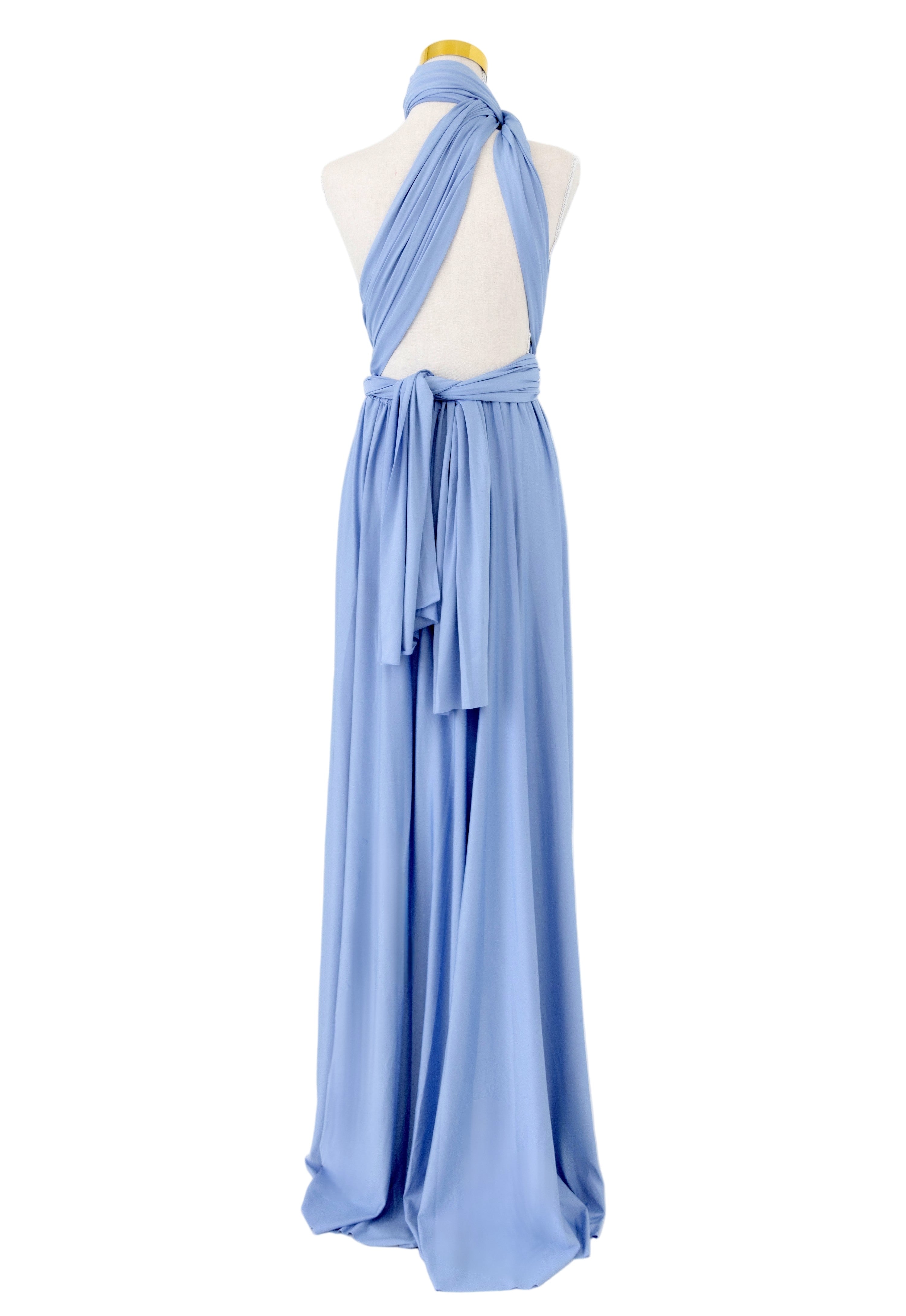 Dusty Blue Classic Infinity Gown