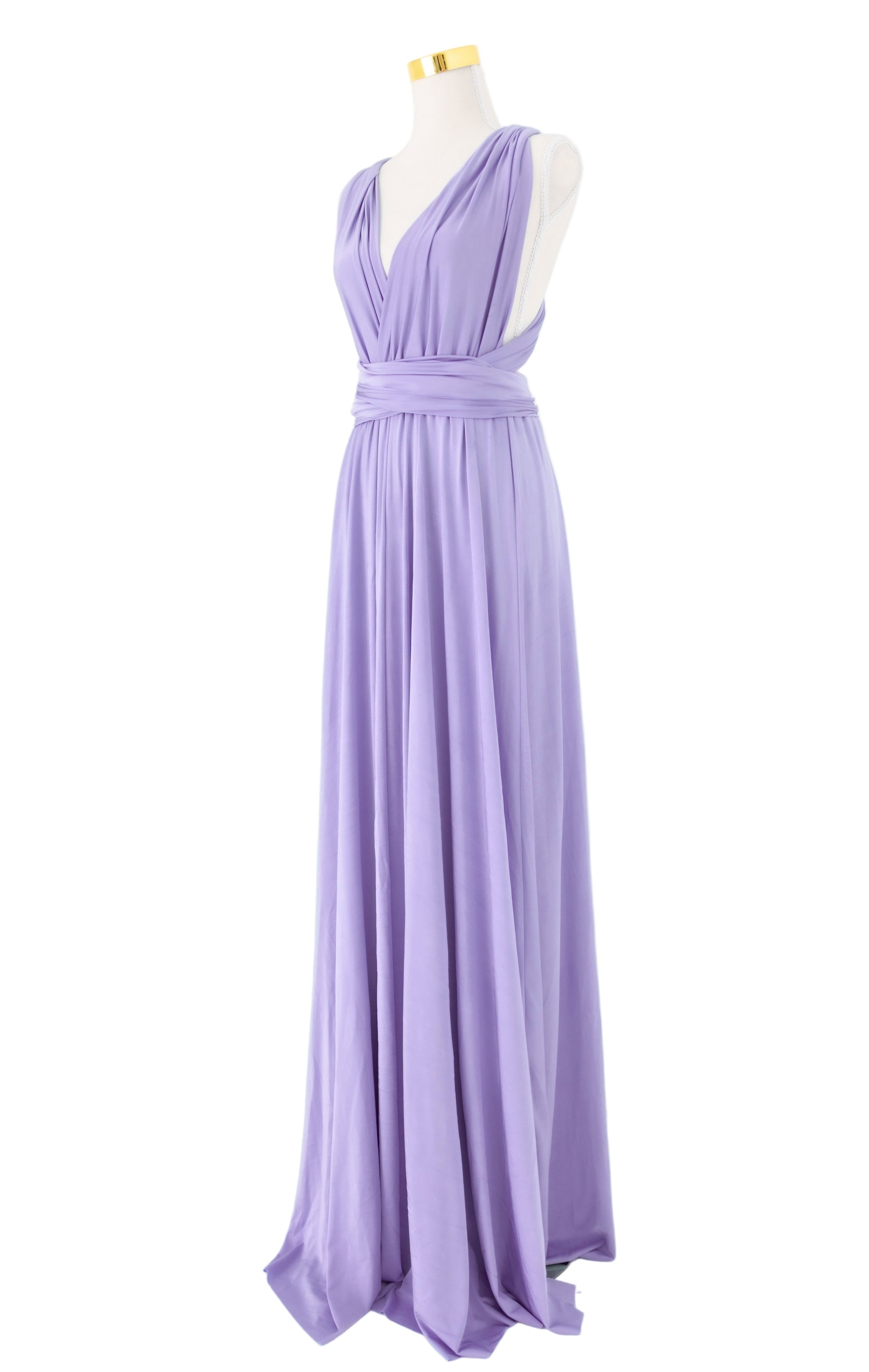 Lilac Classic Infinity Gown - The Gown House 
