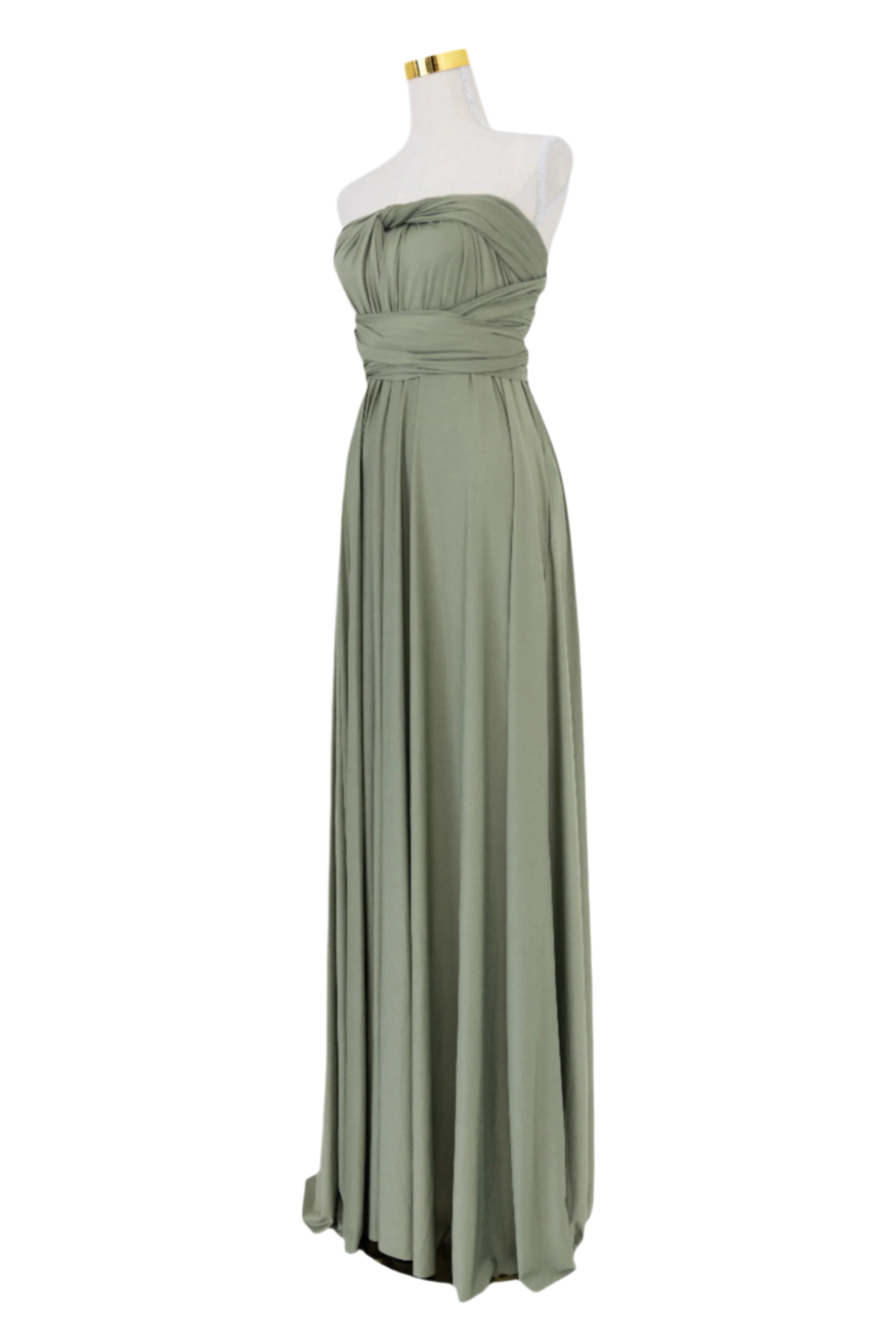 Classic Sage Infinity Gown