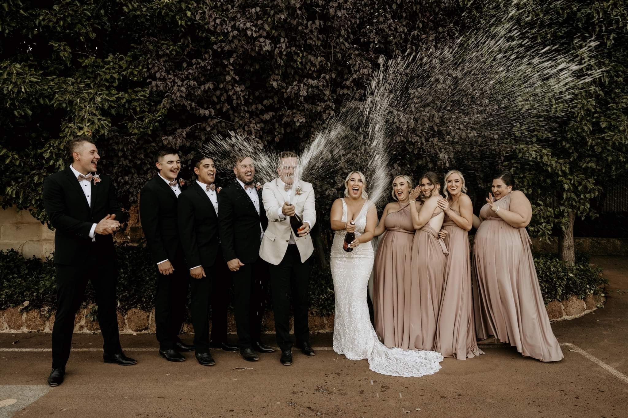 Mocha Infinity Gown - The Gown House 