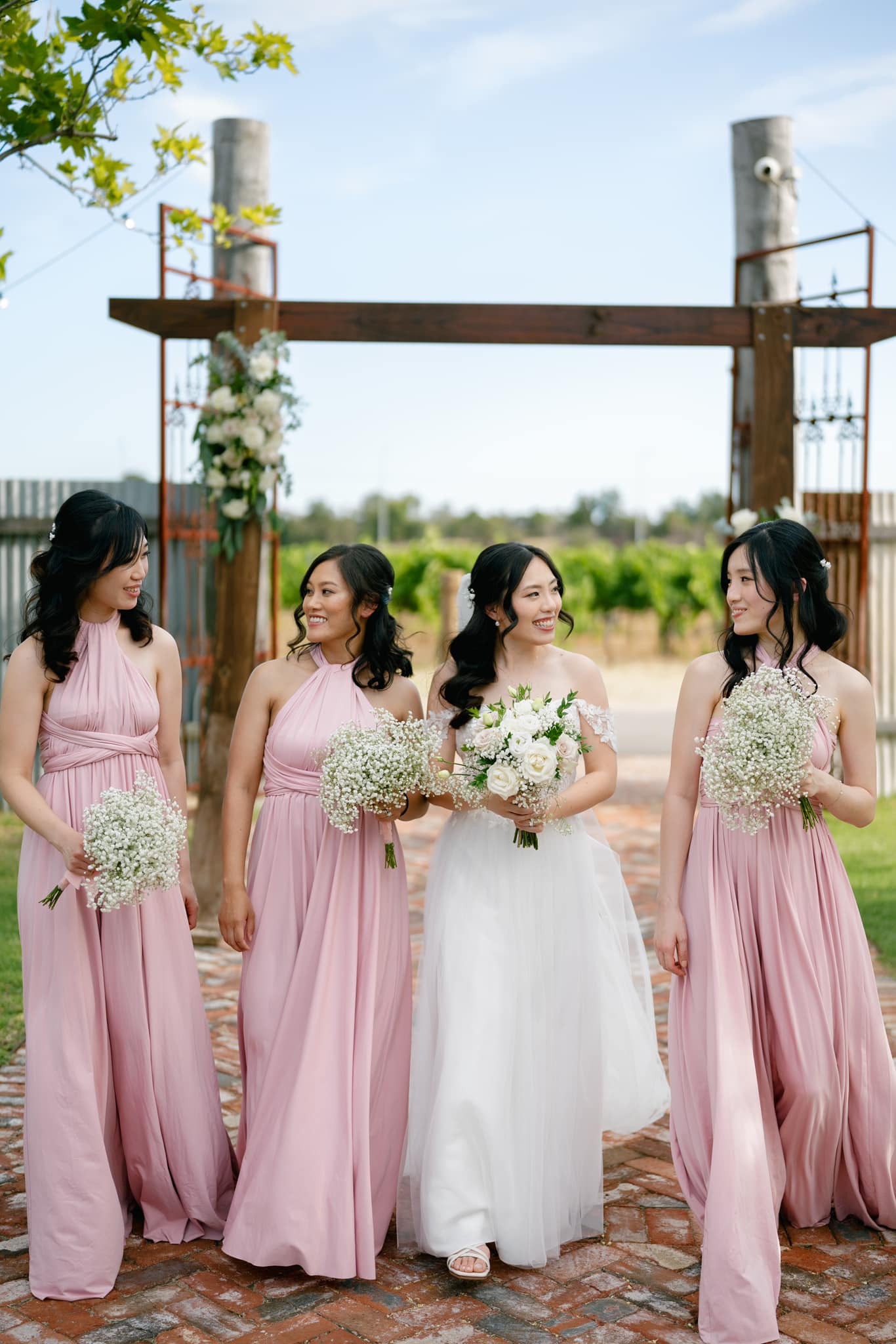 Infinity Multiway Bridesmaid Dresses Australia Blush Pink Classic Infinity Gown SALE