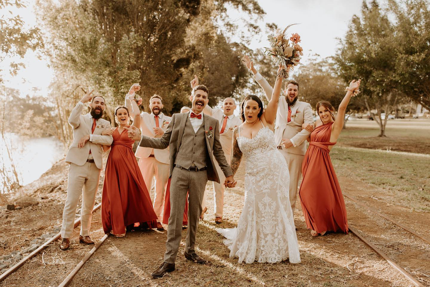 Infinity Multiway Bridesmaid Dresses Australia Rust Classic Infinity Gown