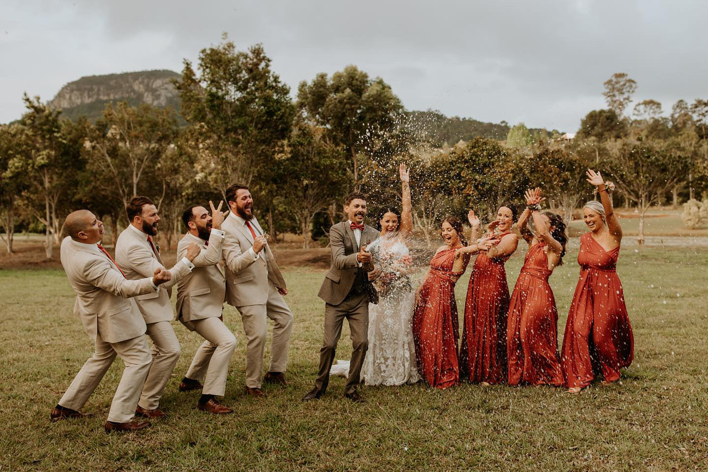 Infinity Multiway Bridesmaid Dresses Australia Rust Classic Infinity Gown