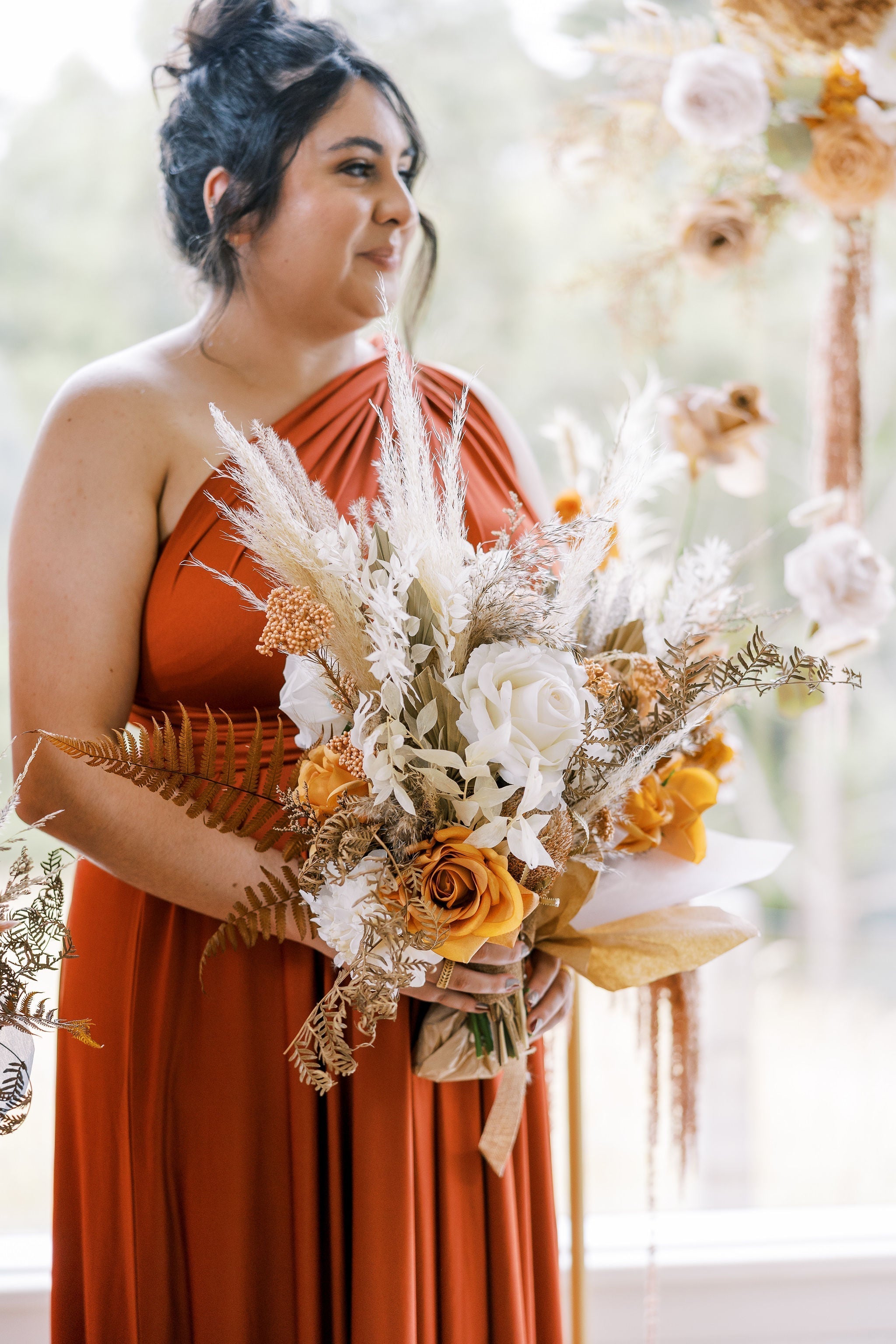 Infinity Multiway Bridesmaid Dresses Australia Rust Classic Infinity Gown