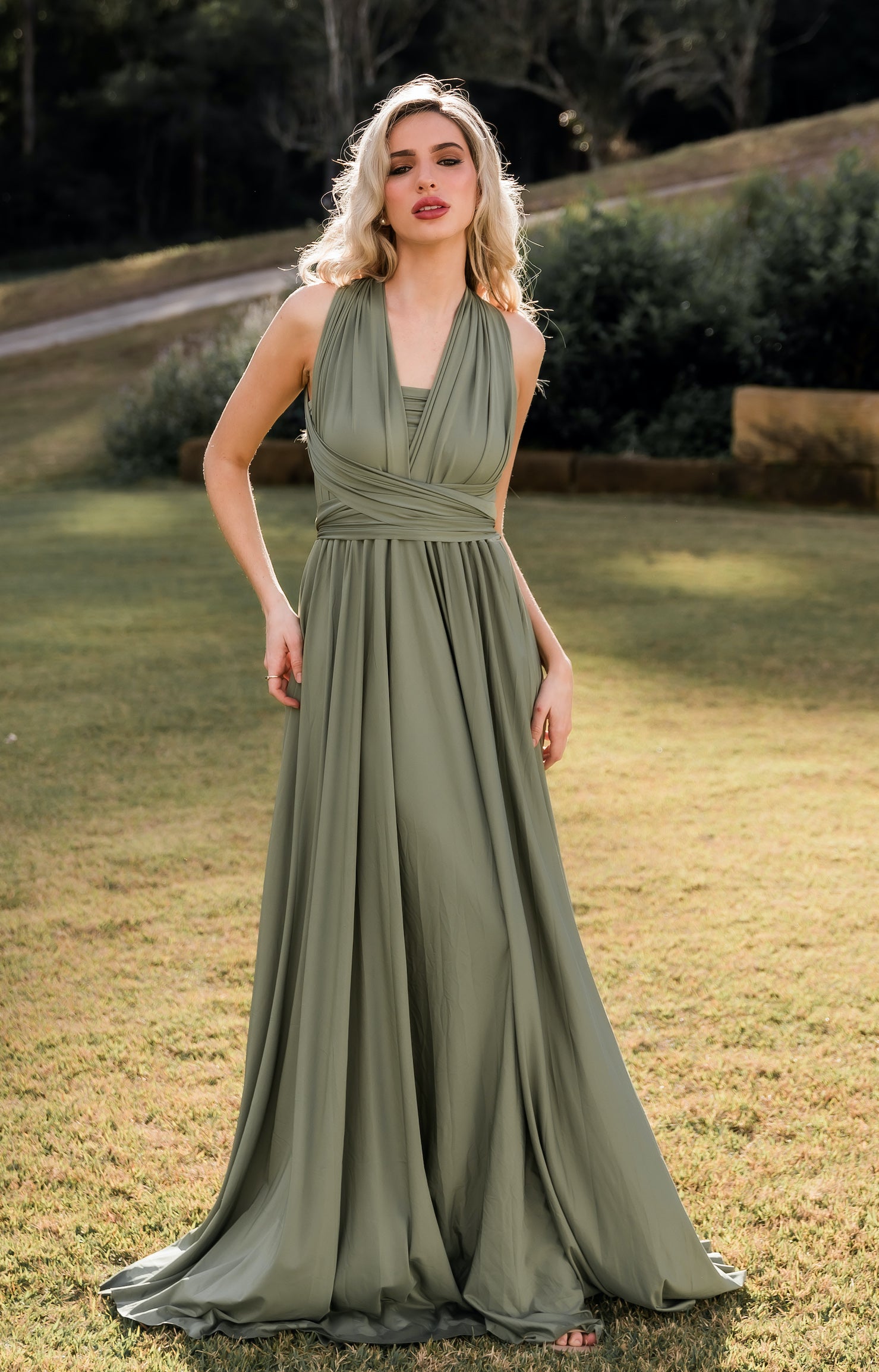 Sage Infinity Gown PRE ORDER