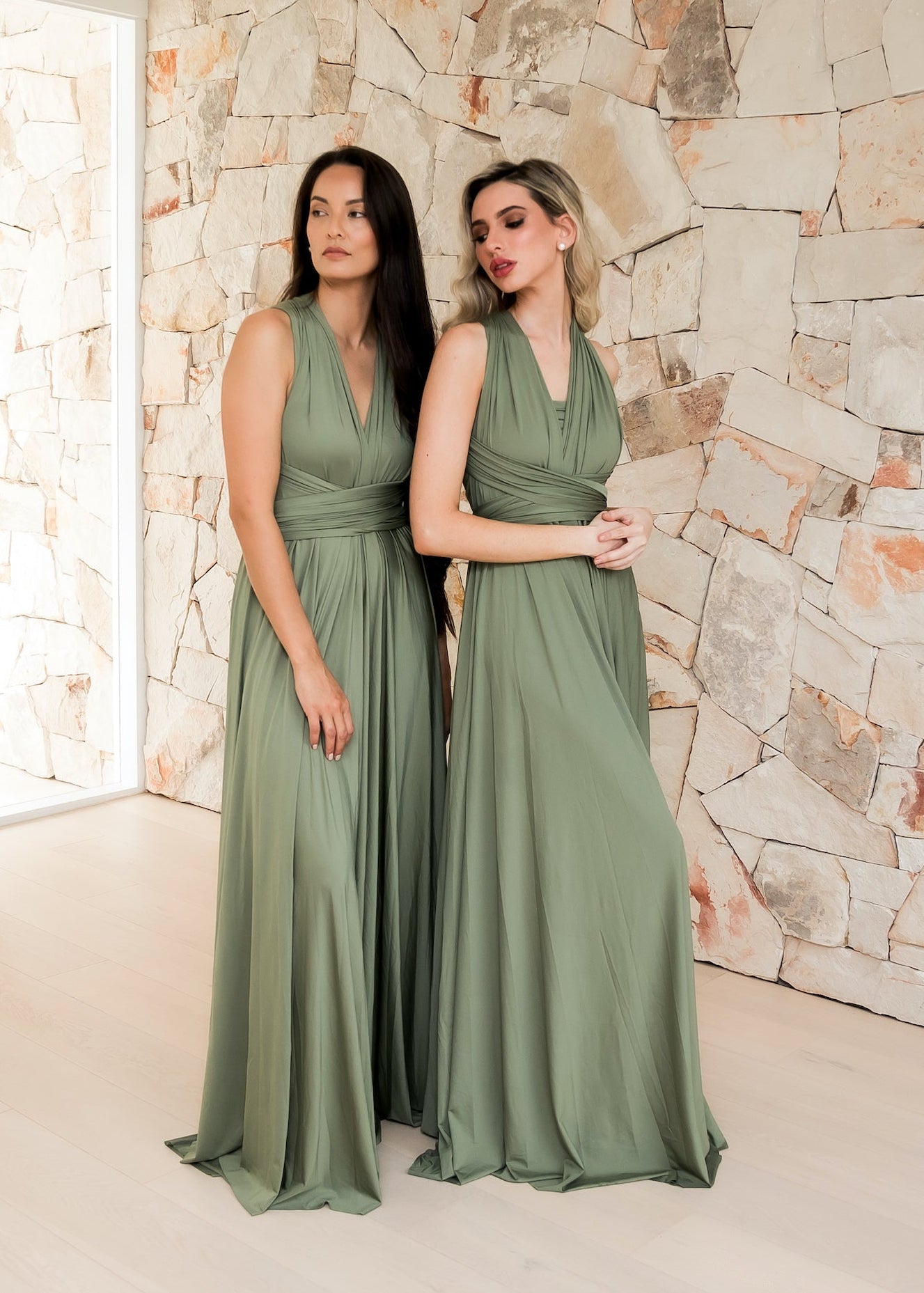 Sage Classic Infinity Gown PRE ORDER