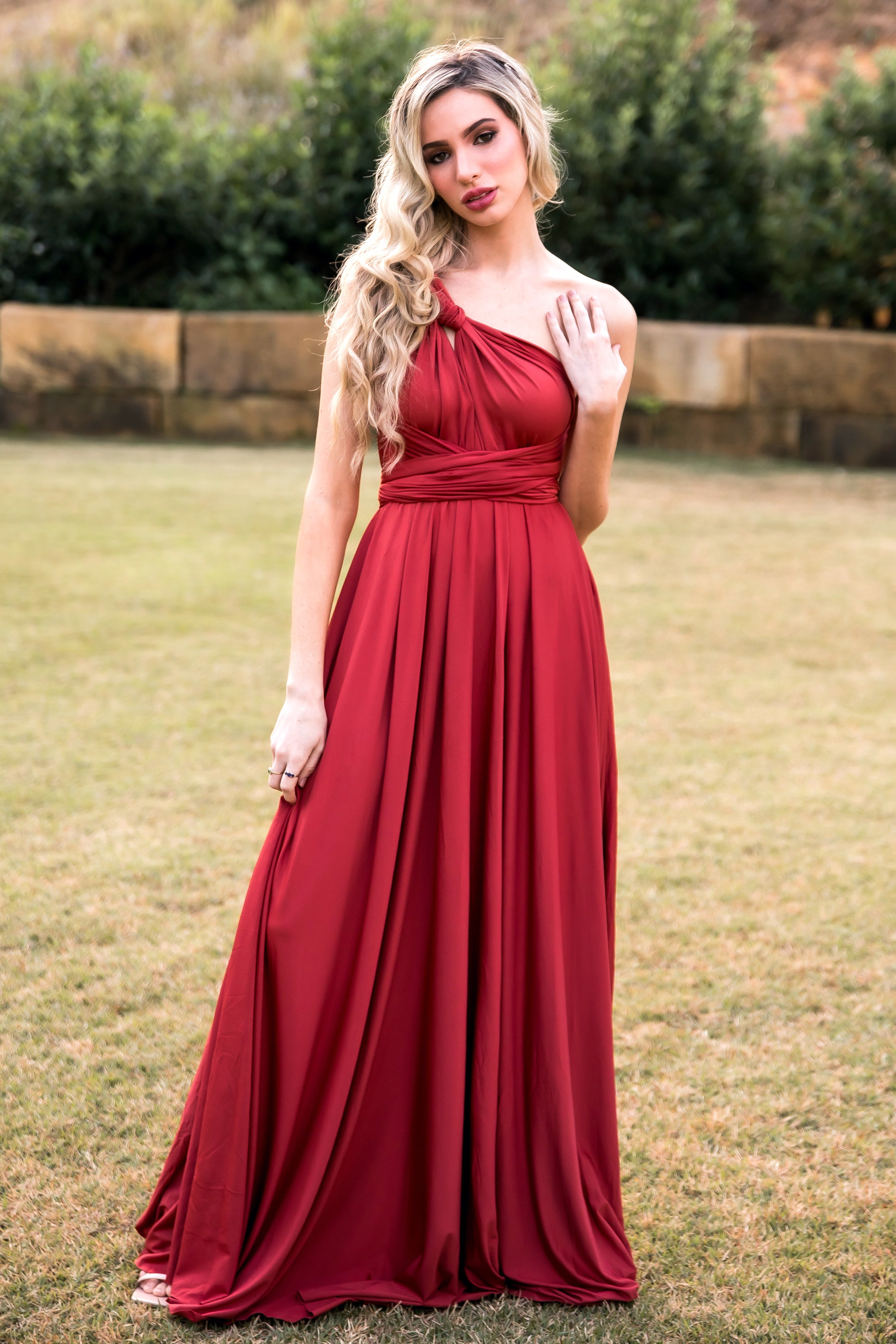 Rust Classic Infinity Gown