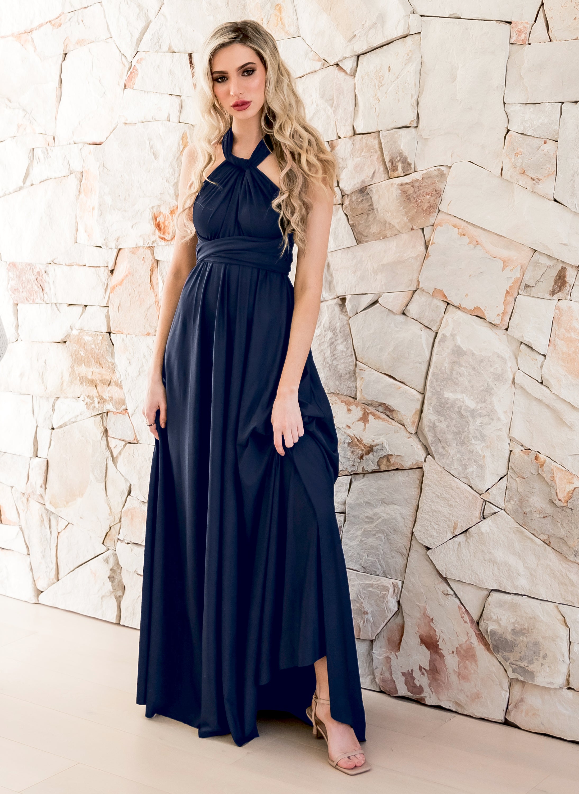 Navy Infinity Gown PRE ORDER