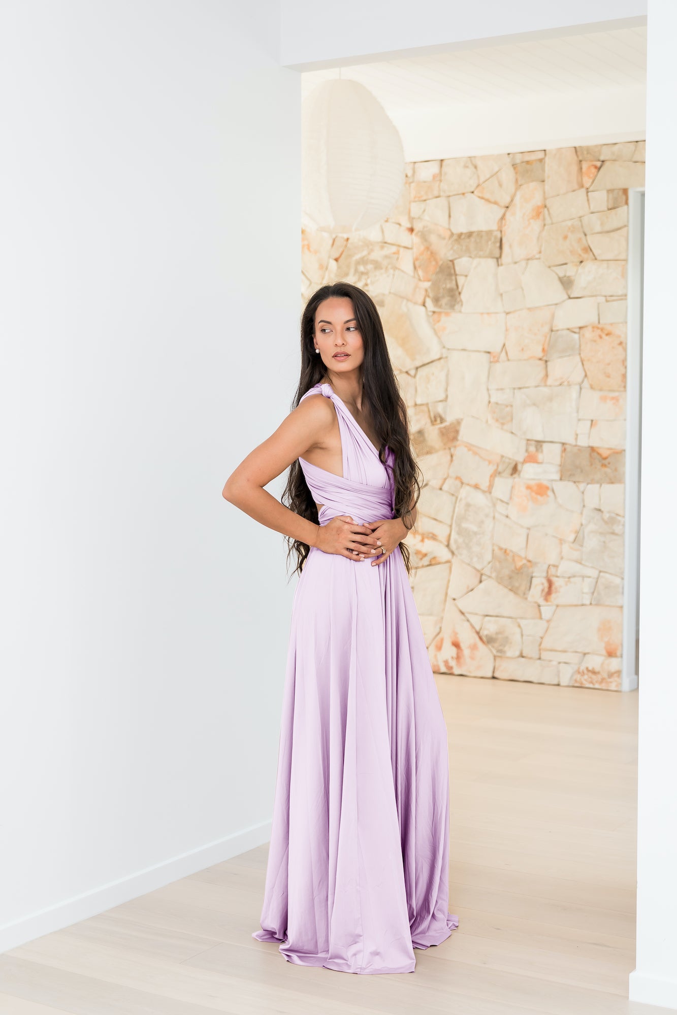 Lilac Classic Infinity Gown
